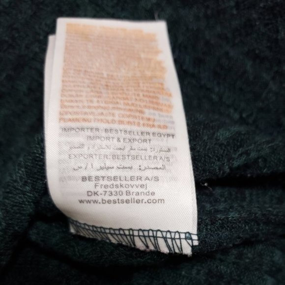 ASOS JDY Ribbed Sweater Velvet Sleeve Sweater - Picture 8 of 8